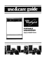 Предварительный просмотр 1 страницы Whirlpool DP3000XR Series Use & Care Manual