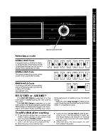 Preview for 9 page of Whirlpool DP3800XLW0 Use & Care Manual