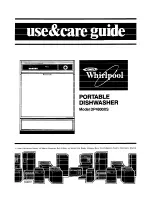 Предварительный просмотр 1 страницы Whirlpool DP4800XS Use & Care Manual