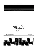 Preview for 16 page of Whirlpool DP6000XR Series Use & Care Manual