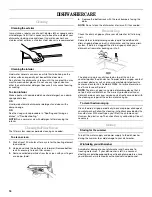 Предварительный просмотр 16 страницы Whirlpool DP840 Use And Care Manual