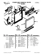 Whirlpool DP840SWSX0 Parts Manual предпросмотр