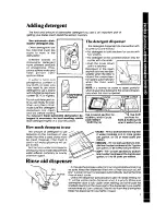 Предварительный просмотр 7 страницы Whirlpool DP8700XT Series Use & Care Manual