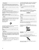 Предварительный просмотр 16 страницы Whirlpool DP940 series Use And Care Manual