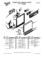 Whirlpool DP940PWSQ0 Parts List предпросмотр