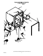Предварительный просмотр 3 страницы Whirlpool DP940PWSQ0 Parts List