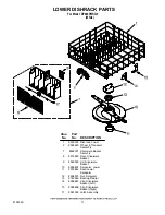 Предварительный просмотр 11 страницы Whirlpool DP940PWSQ0 Parts List
