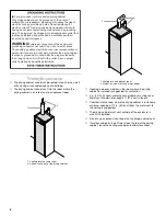 Preview for 4 page of Whirlpool DryAire Installation Instructions Manual