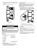 Preview for 7 page of Whirlpool DryAire Installation Instructions Manual