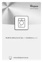 Whirlpool DSCR80320 Use & Care And Installation Manual предпросмотр