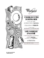 Предварительный просмотр 1 страницы Whirlpool DU018DW Series Use And Care Manual