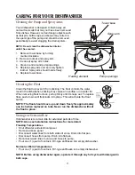 Предварительный просмотр 11 страницы Whirlpool DU018DW Series Use And Care Manual