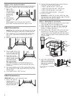 Предварительный просмотр 8 страницы Whirlpool DU018DWT - INSTALLATION 11-2007 Installation Instructions Manual