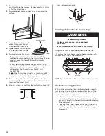 Предварительный просмотр 10 страницы Whirlpool DU018DWT - INSTALLATION 11-2007 Installation Instructions Manual