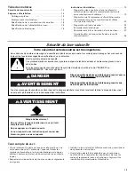 Предварительный просмотр 15 страницы Whirlpool DU018DWT - INSTALLATION 11-2007 Installation Instructions Manual