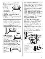 Предварительный просмотр 21 страницы Whirlpool DU018DWT - INSTALLATION 11-2007 Installation Instructions Manual