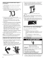 Предварительный просмотр 24 страницы Whirlpool DU018DWT - INSTALLATION 11-2007 Installation Instructions Manual