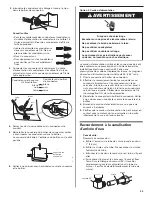 Предварительный просмотр 25 страницы Whirlpool DU018DWT - INSTALLATION 11-2007 Installation Instructions Manual