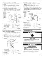 Предварительный просмотр 9 страницы Whirlpool DU018DWTB0 Installation Instructions Manual