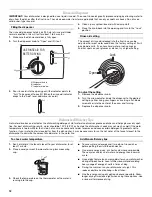 Предварительный просмотр 12 страницы Whirlpool DU1000 Use And Care Manual