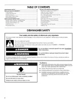 Предварительный просмотр 2 страницы Whirlpool DU1014XTXD Installation Instructions Manual