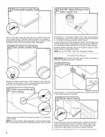 Предварительный просмотр 8 страницы Whirlpool DU1014XTXD Installation Instructions Manual