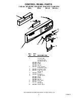 Preview for 2 page of Whirlpool DU1055XTPB3 Parts Manual