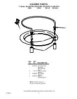 Preview for 5 page of Whirlpool DU1055XTPB3 Parts Manual