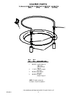 Предварительный просмотр 5 страницы Whirlpool DU1055XTSB1 Parts Manual