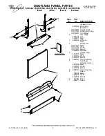 Предварительный просмотр 1 страницы Whirlpool DU1055XTSB2 Parts Manual