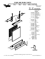 Предварительный просмотр 1 страницы Whirlpool DU1055XTVB3 Parts List