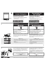 Предварительный просмотр 18 страницы Whirlpool DU1100XTPB - Dishwasher - on Installation Instructions Manual