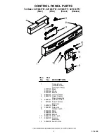 Предварительный просмотр 2 страницы Whirlpool DU1100XTPB7 Parts List