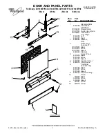 Whirlpool DU1100XTPB9 Parts List предпросмотр