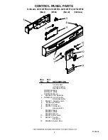 Preview for 2 page of Whirlpool DU1100XTPB9 Parts List