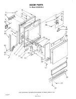 Предварительный просмотр 6 страницы Whirlpool DU3003XL-0 Parts List