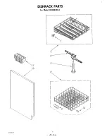 Предварительный просмотр 8 страницы Whirlpool DU3003XL-0 Parts List
