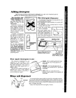 Предварительный просмотр 7 страницы Whirlpool DU4000XR Series Use & Care Manual