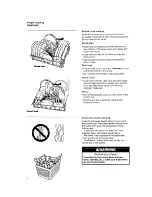 Предварительный просмотр 8 страницы Whirlpool DU4095XX Use & Care Manual