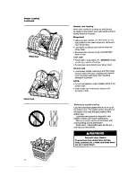 Preview for 8 page of Whirlpool DU4099XX Use & Care Manual