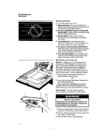 Preview for 12 page of Whirlpool DU4099XX Use & Care Manual