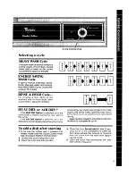 Предварительный просмотр 9 страницы Whirlpool DU4500XM Use & Care Manual