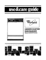 Предварительный просмотр 1 страницы Whirlpool DU5500XR Series Use & Care Manual