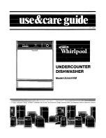 Whirlpool DU5504XM Use & Care Manual preview