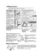 Предварительный просмотр 7 страницы Whirlpool DU6000XR Series Use & Care Manual