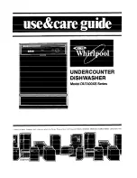 Whirlpool DU7400XS series Use & Care Manual предпросмотр