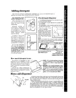 Предварительный просмотр 7 страницы Whirlpool DU7400XS series Use & Care Manual