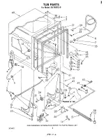 Предварительный просмотр 3 страницы Whirlpool DU7503XL-0 Parts List