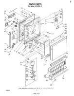 Предварительный просмотр 6 страницы Whirlpool DU7503XL-0 Parts List