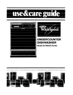 Whirlpool DU7600XS Series Use & Care Manual предпросмотр